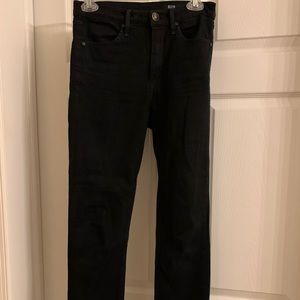 rag & bone Dark Wash Black Skinny Jeans (Size 25)